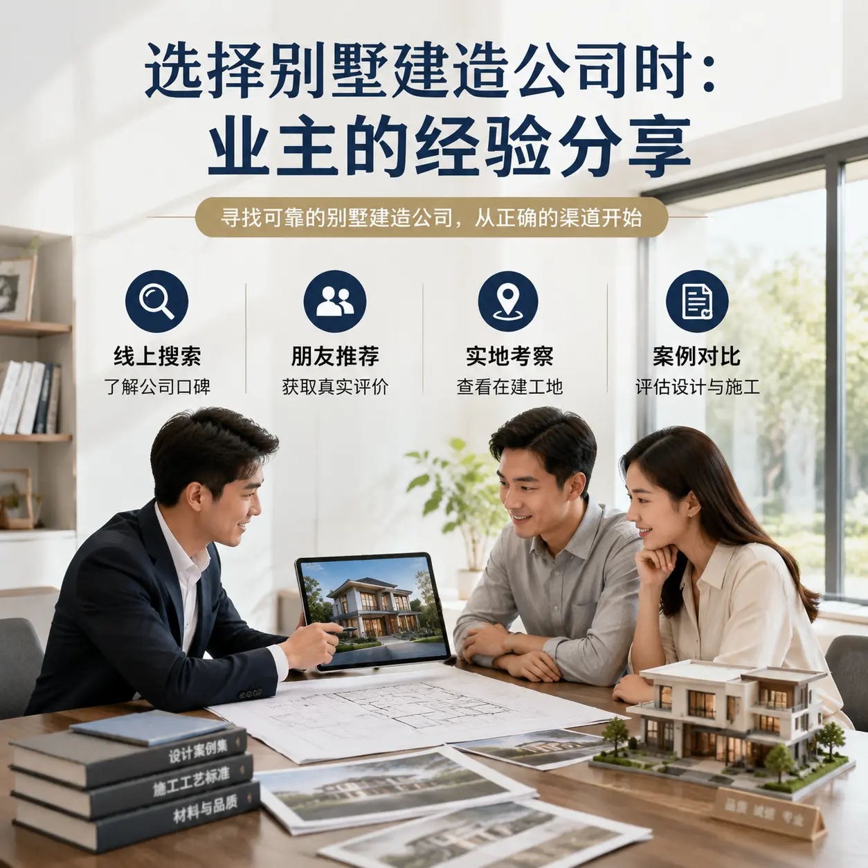 选择别墅建造公司时： 仁怀 业主的经验分享