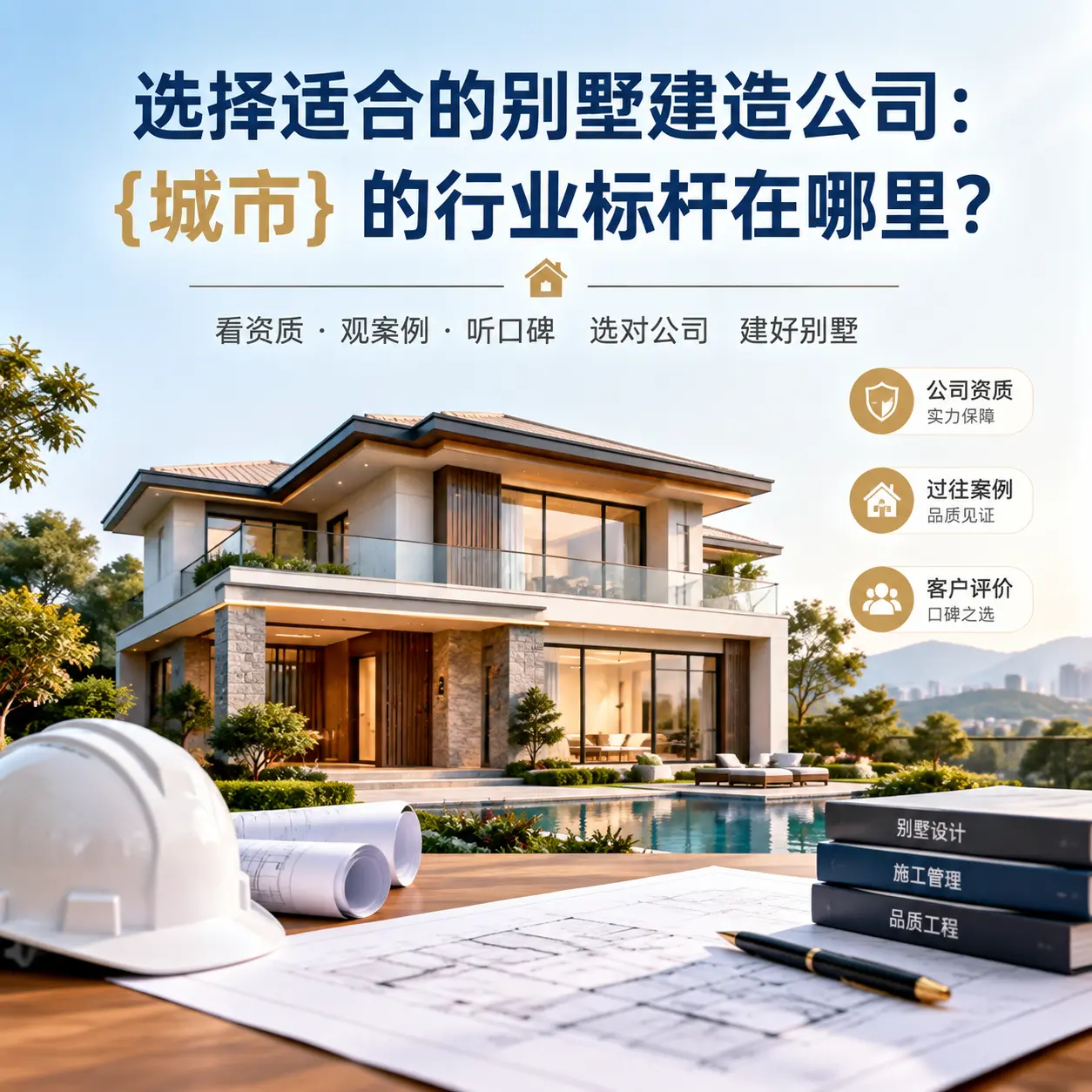 选择适合的别墅建造公司: 仁怀 的行业标杆在哪里?