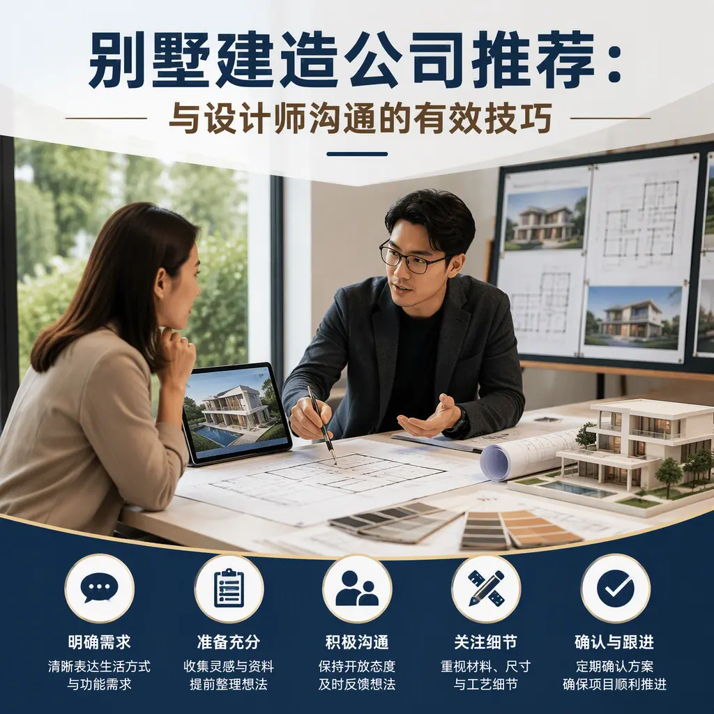 别墅建造公司推荐：与设计师沟通的有效技巧在 仁怀