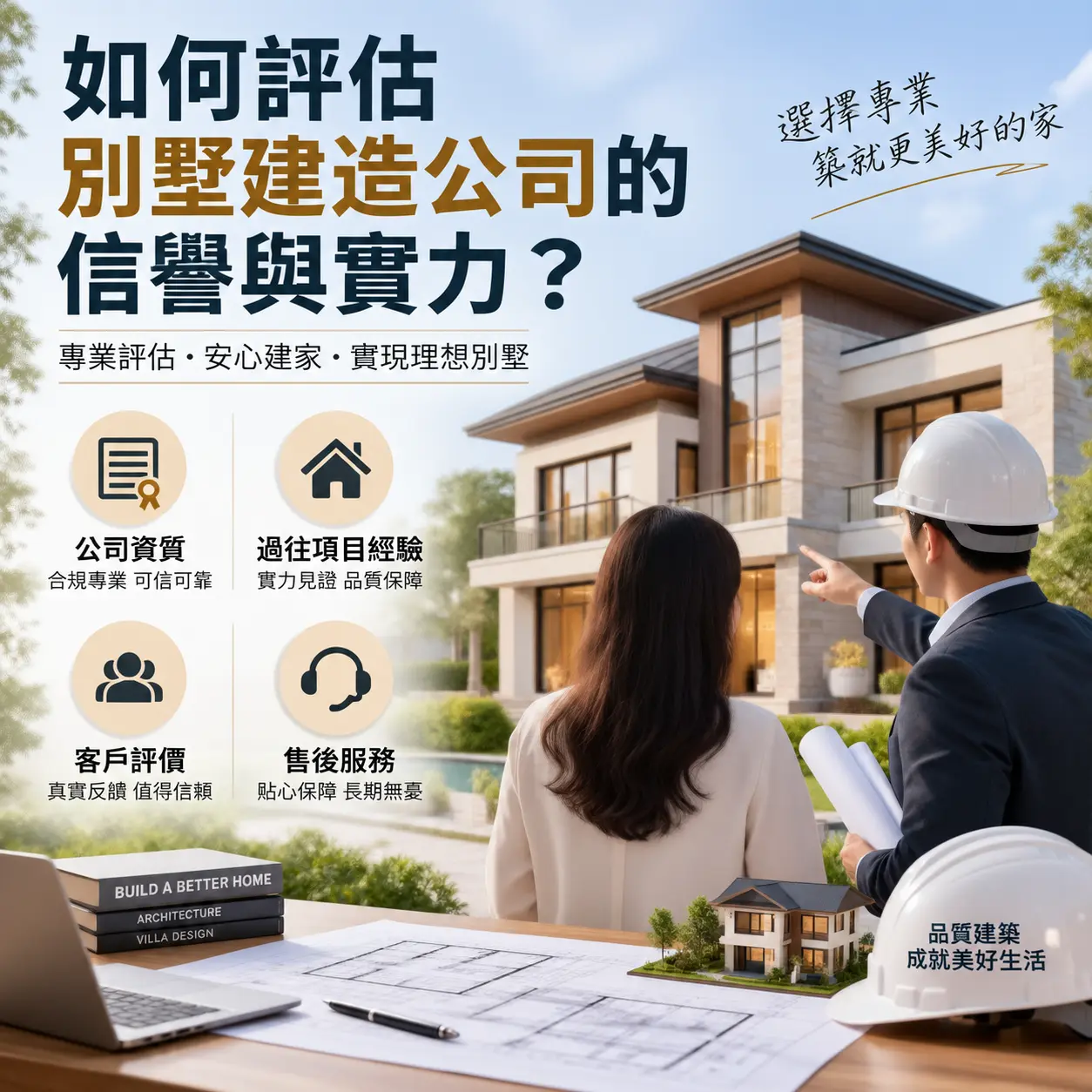 如何评估 仁怀 别墅建造公司的信誉与实力?