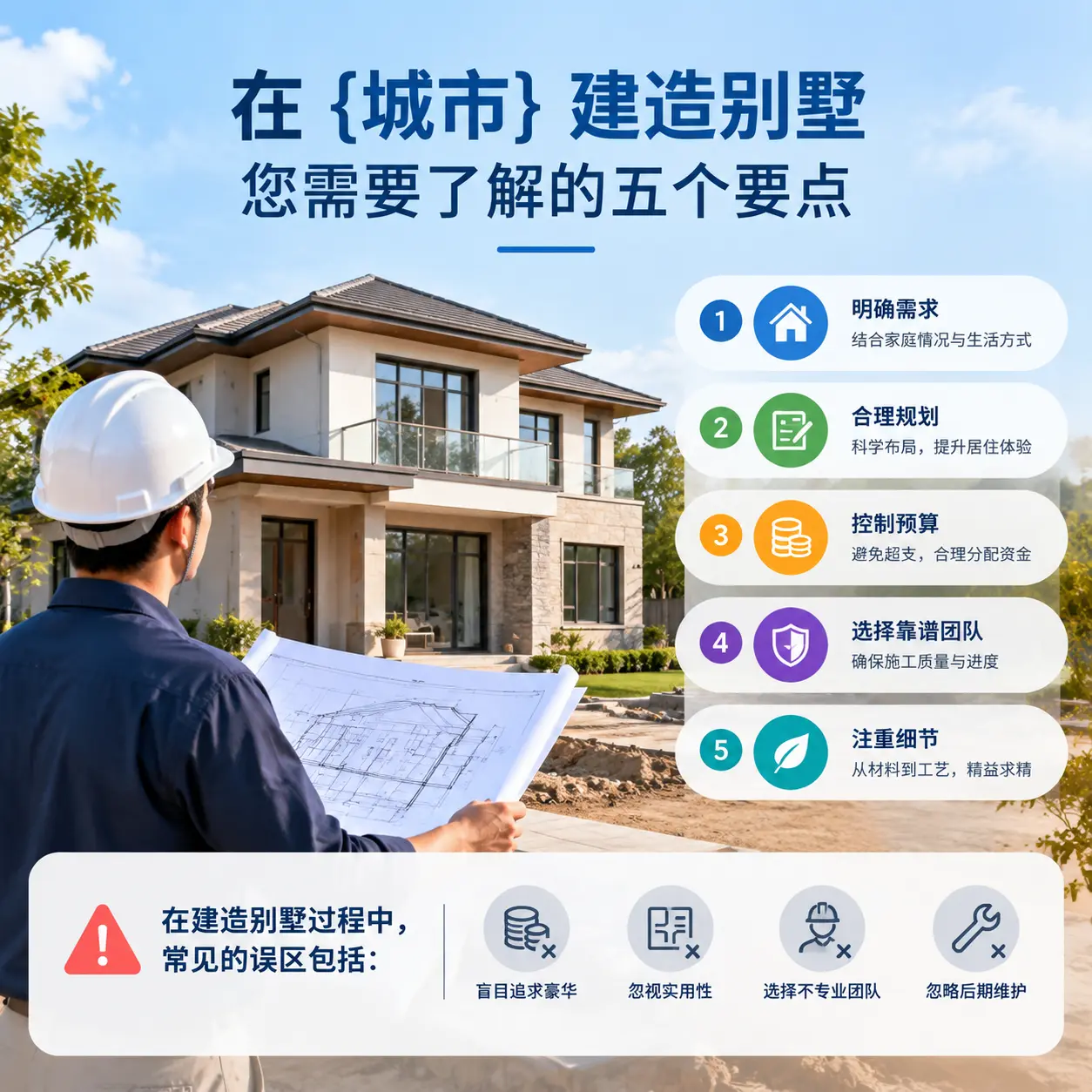 在 仁怀 建造别墅,您需要了解的五个要点