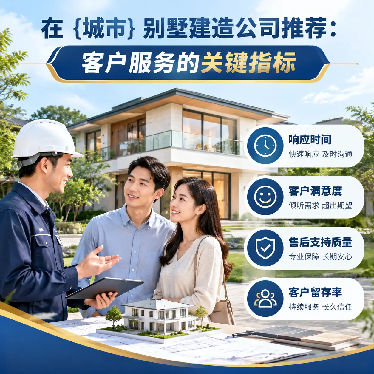 在 仁怀 别墅建造公司推荐:客户服务的关键指标