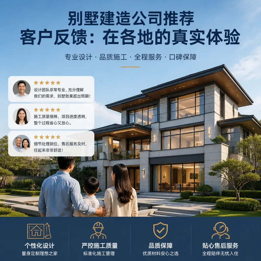 别墅建造公司推荐的客户反馈:在 仁怀 的真实体验