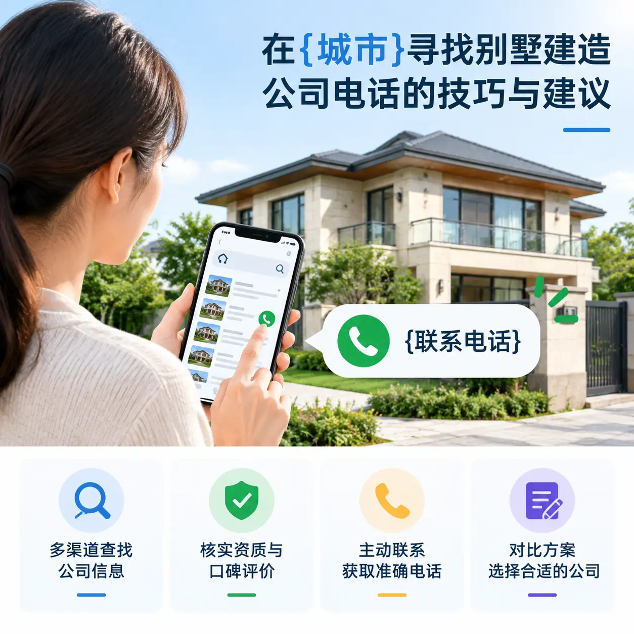 在仁怀寻找别墅建造公司电话的技巧与建议